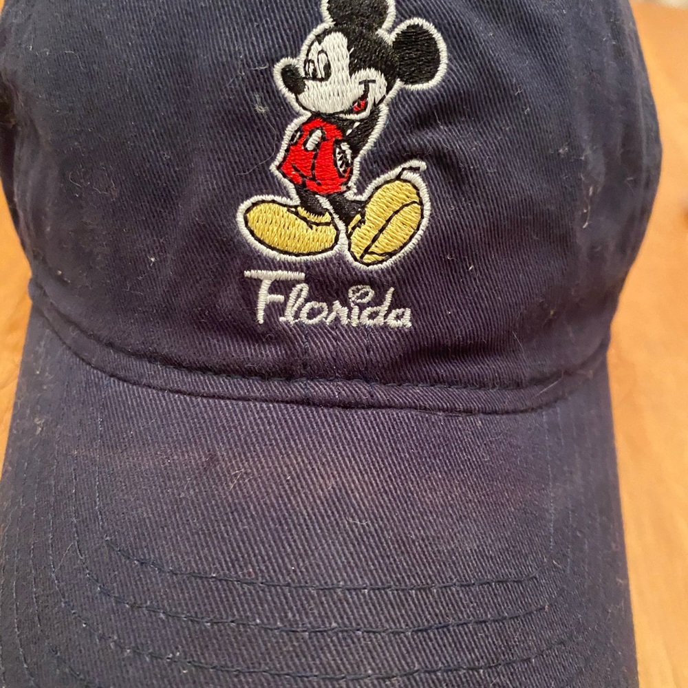 Florida Mickey Mouse Baseball Cap Adjustable Cute - image 3